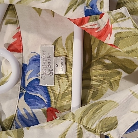 Christopher & Banks Tropical button down shirt | Size Medium​ - Picture 2 of 5